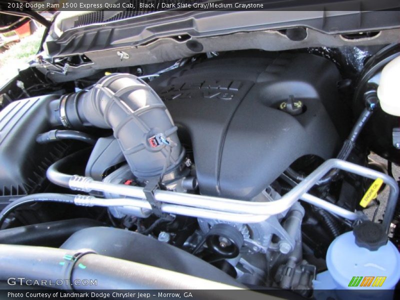Black / Dark Slate Gray/Medium Graystone 2012 Dodge Ram 1500 Express Quad Cab