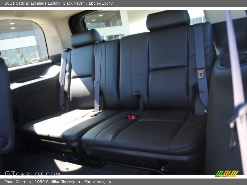 Black Raven / Ebony/Ebony 2011 Cadillac Escalade Luxury