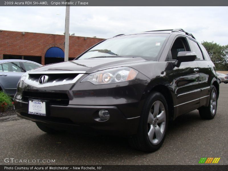 Grigio Metallic / Taupe 2009 Acura RDX SH-AWD