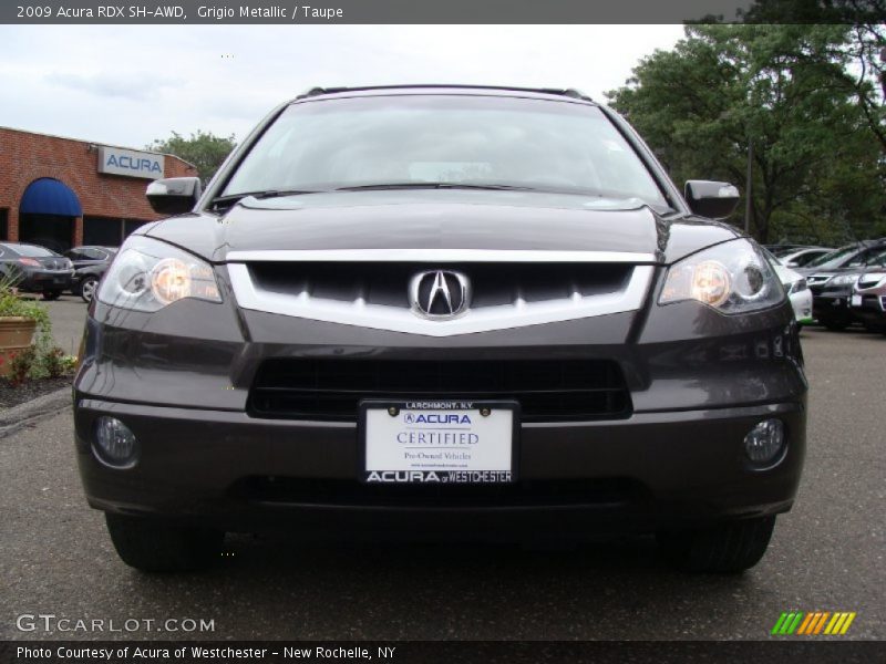 Grigio Metallic / Taupe 2009 Acura RDX SH-AWD
