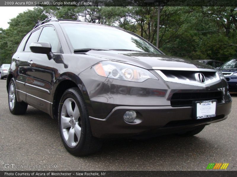 Grigio Metallic / Taupe 2009 Acura RDX SH-AWD