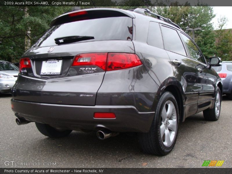 Grigio Metallic / Taupe 2009 Acura RDX SH-AWD