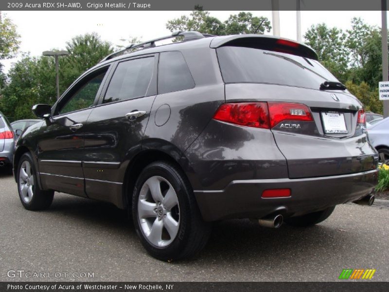 Grigio Metallic / Taupe 2009 Acura RDX SH-AWD