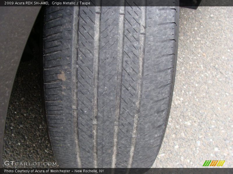 Grigio Metallic / Taupe 2009 Acura RDX SH-AWD