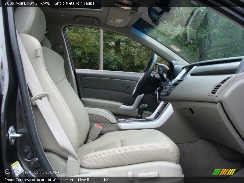 Grigio Metallic / Taupe 2009 Acura RDX SH-AWD