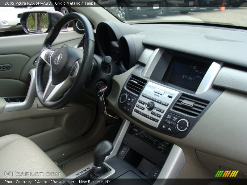 Grigio Metallic / Taupe 2009 Acura RDX SH-AWD