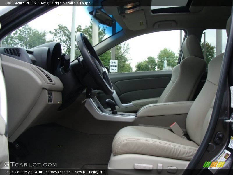 Grigio Metallic / Taupe 2009 Acura RDX SH-AWD