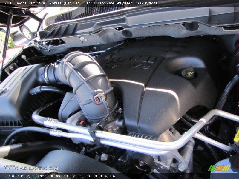 Black / Dark Slate Gray/Medium Graystone 2012 Dodge Ram 1500 Express Quad Cab