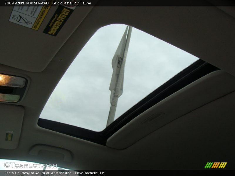 Grigio Metallic / Taupe 2009 Acura RDX SH-AWD