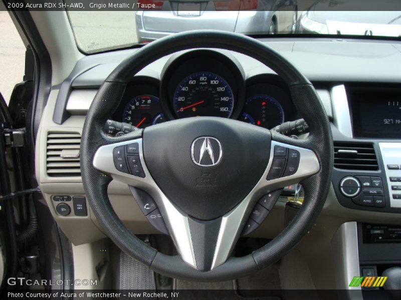 Grigio Metallic / Taupe 2009 Acura RDX SH-AWD