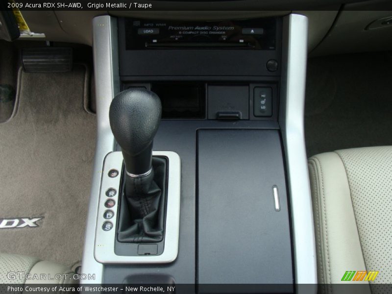 Grigio Metallic / Taupe 2009 Acura RDX SH-AWD