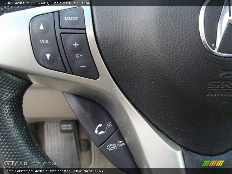Grigio Metallic / Taupe 2009 Acura RDX SH-AWD