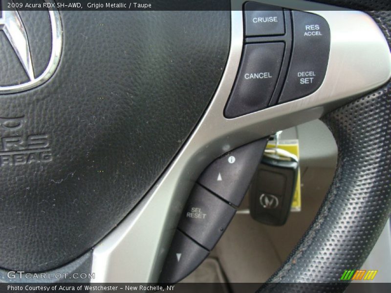 Grigio Metallic / Taupe 2009 Acura RDX SH-AWD