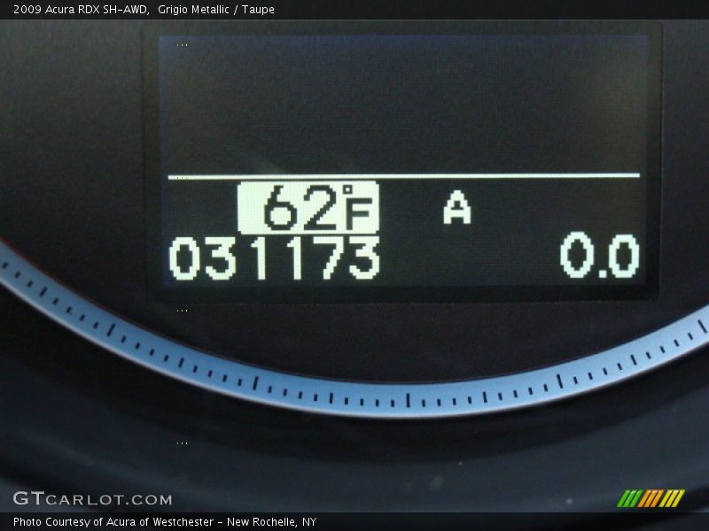 Grigio Metallic / Taupe 2009 Acura RDX SH-AWD