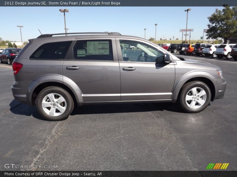  2012 Journey SE Storm Grey Pearl