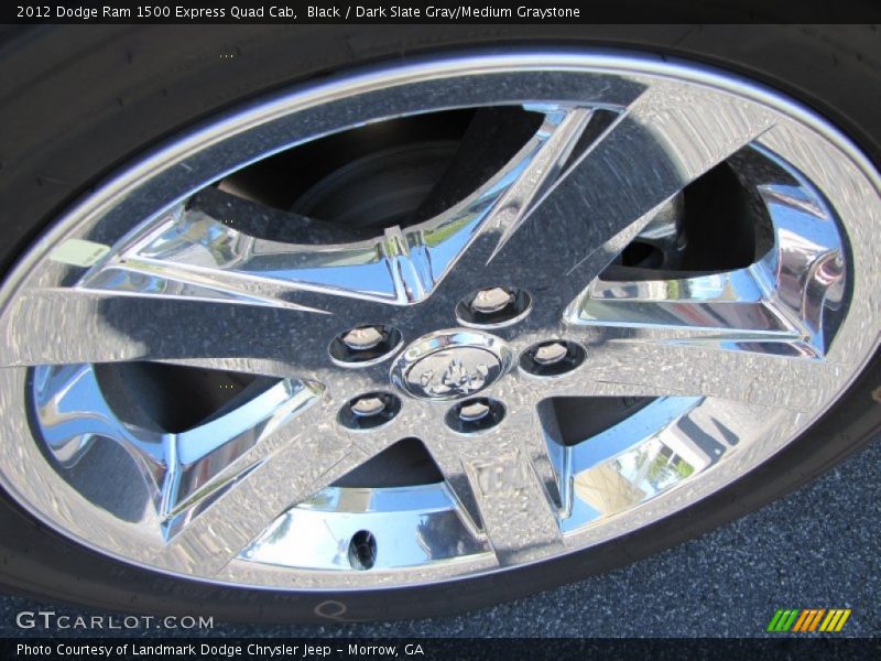 Black / Dark Slate Gray/Medium Graystone 2012 Dodge Ram 1500 Express Quad Cab