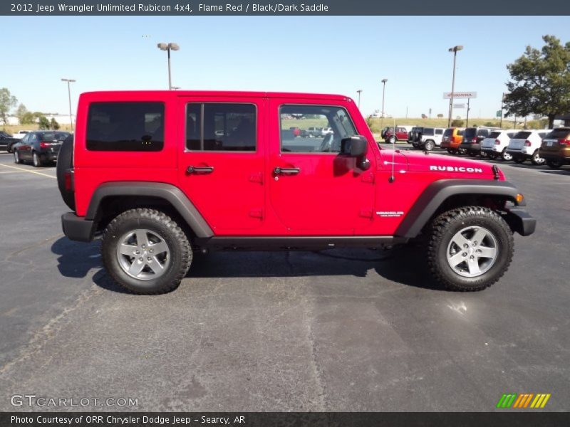  2012 Wrangler Unlimited Rubicon 4x4 Flame Red