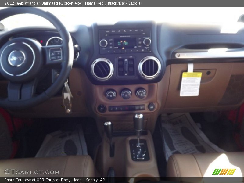 Flame Red / Black/Dark Saddle 2012 Jeep Wrangler Unlimited Rubicon 4x4