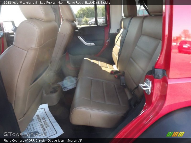 Flame Red / Black/Dark Saddle 2012 Jeep Wrangler Unlimited Rubicon 4x4