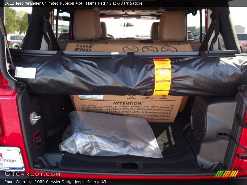  2012 Wrangler Unlimited Rubicon 4x4 Trunk