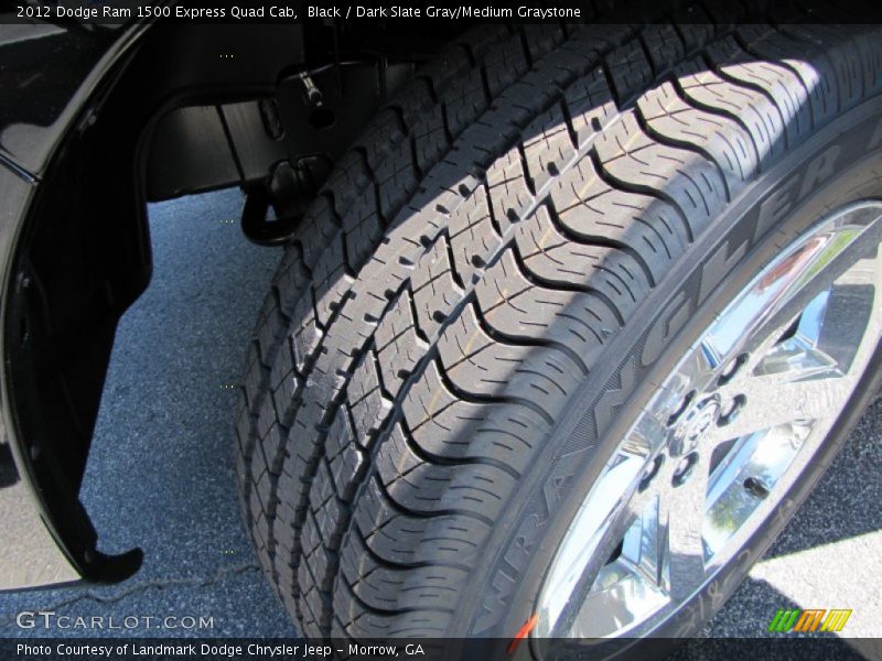 Black / Dark Slate Gray/Medium Graystone 2012 Dodge Ram 1500 Express Quad Cab