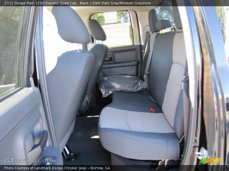Black / Dark Slate Gray/Medium Graystone 2012 Dodge Ram 1500 Express Quad Cab