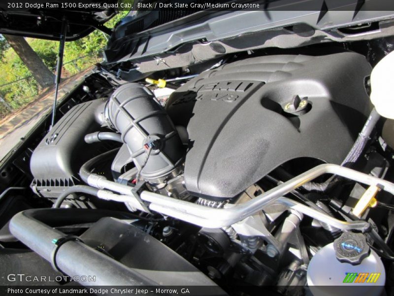 Black / Dark Slate Gray/Medium Graystone 2012 Dodge Ram 1500 Express Quad Cab