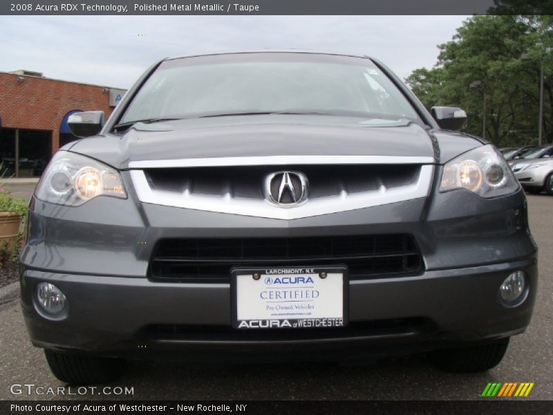 Polished Metal Metallic / Taupe 2008 Acura RDX Technology
