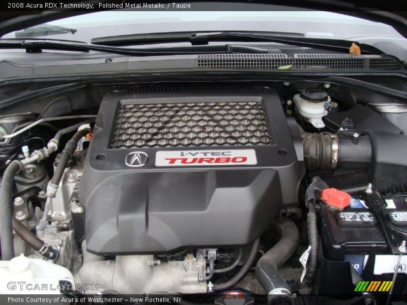 Polished Metal Metallic / Taupe 2008 Acura RDX Technology