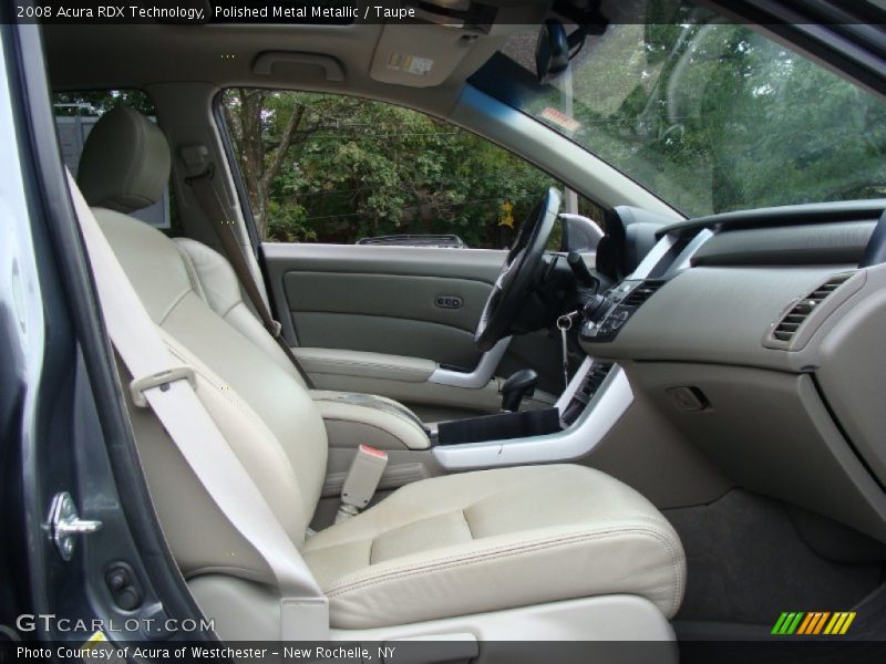 Polished Metal Metallic / Taupe 2008 Acura RDX Technology