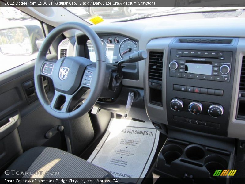  2012 Ram 1500 ST Regular Cab Dark Slate Gray/Medium Graystone Interior