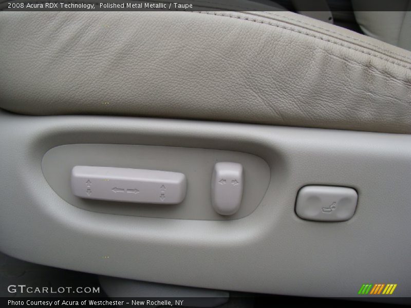Polished Metal Metallic / Taupe 2008 Acura RDX Technology