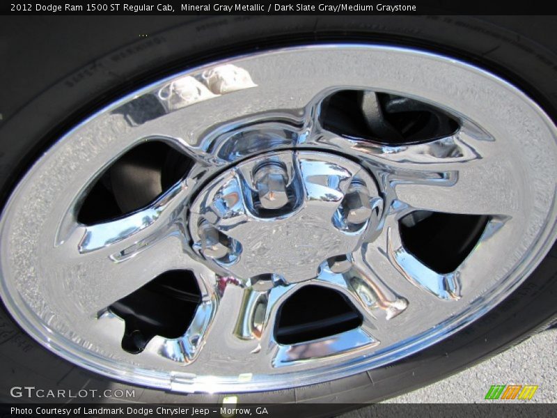 Mineral Gray Metallic / Dark Slate Gray/Medium Graystone 2012 Dodge Ram 1500 ST Regular Cab