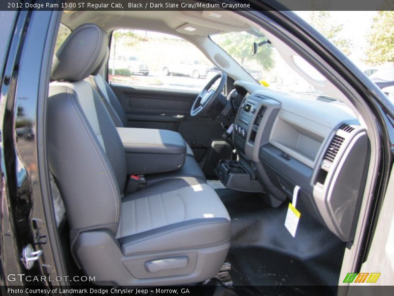  2012 Ram 1500 ST Regular Cab Dark Slate Gray/Medium Graystone Interior