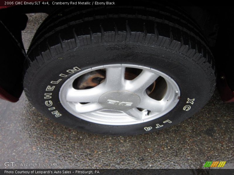 Cranberry Red Metallic / Ebony Black 2006 GMC Envoy SLT 4x4