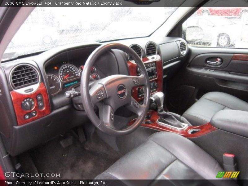 Cranberry Red Metallic / Ebony Black 2006 GMC Envoy SLT 4x4