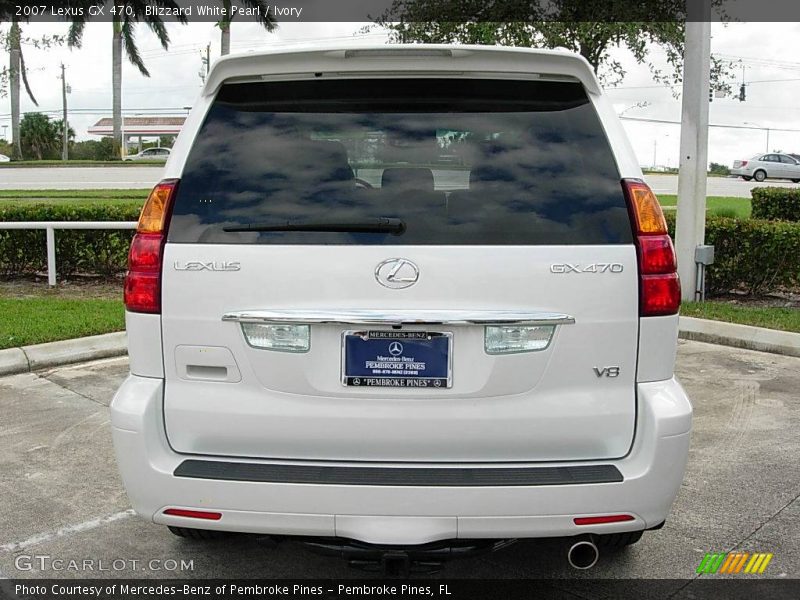 Blizzard White Pearl / Ivory 2007 Lexus GX 470