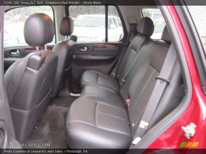 Cranberry Red Metallic / Ebony Black 2006 GMC Envoy SLT 4x4