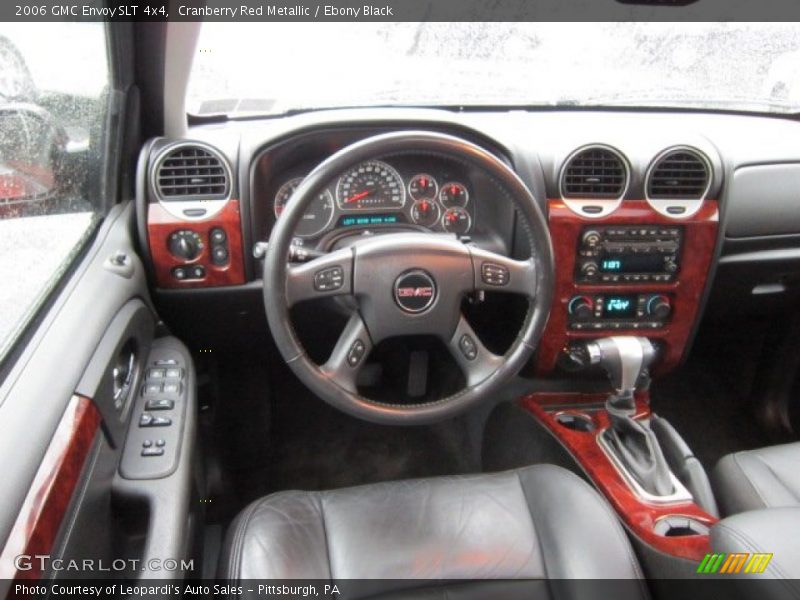 Cranberry Red Metallic / Ebony Black 2006 GMC Envoy SLT 4x4