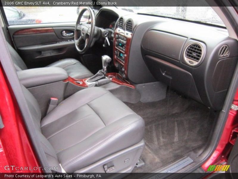 Cranberry Red Metallic / Ebony Black 2006 GMC Envoy SLT 4x4