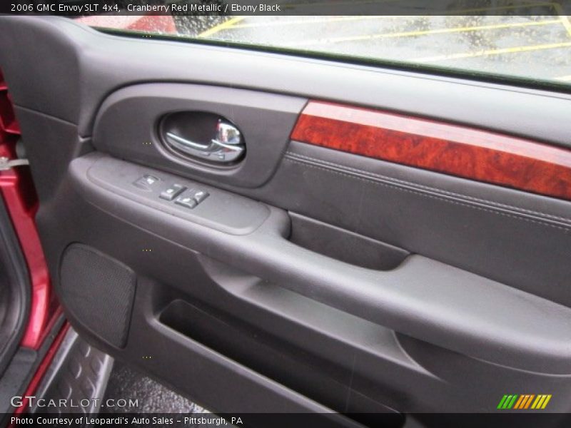 Cranberry Red Metallic / Ebony Black 2006 GMC Envoy SLT 4x4