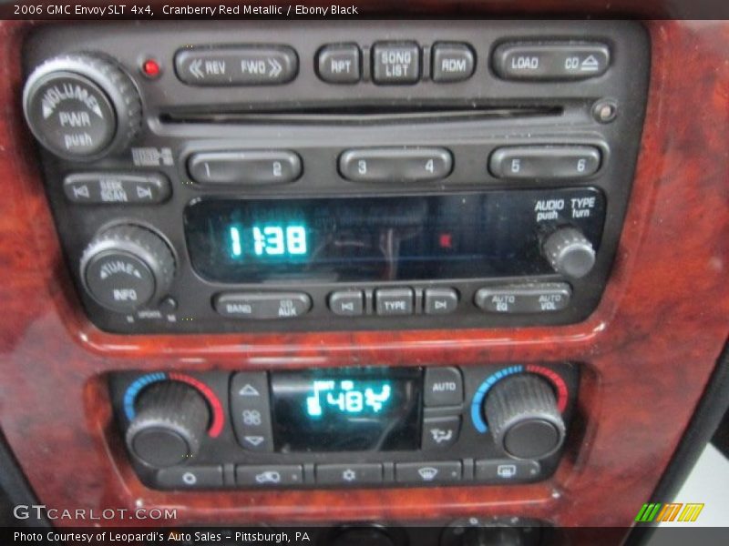 Cranberry Red Metallic / Ebony Black 2006 GMC Envoy SLT 4x4