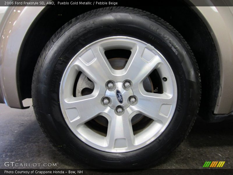 Pueblo Gold Metallic / Pebble Beige 2006 Ford Freestyle SEL AWD