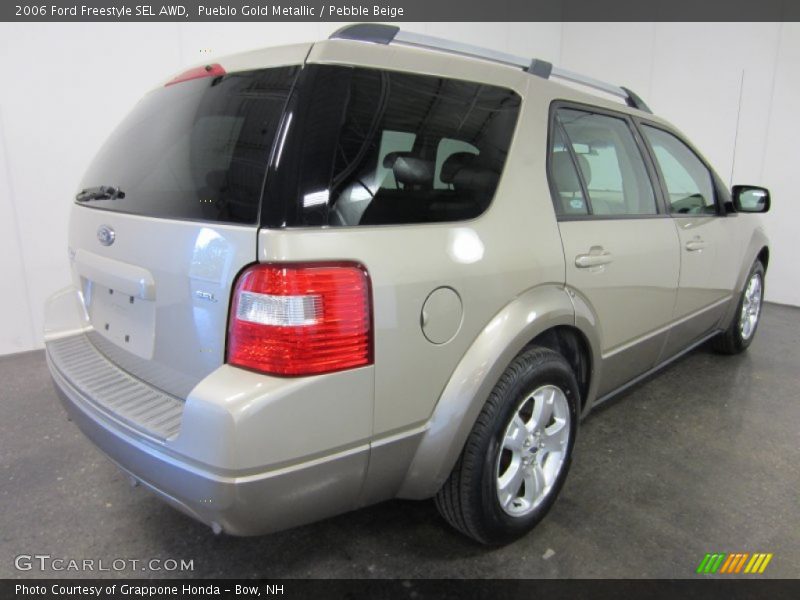 Pueblo Gold Metallic / Pebble Beige 2006 Ford Freestyle SEL AWD