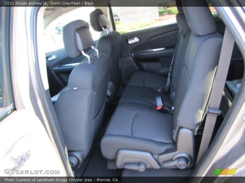 Storm Grey Pearl / Black 2012 Dodge Journey SE