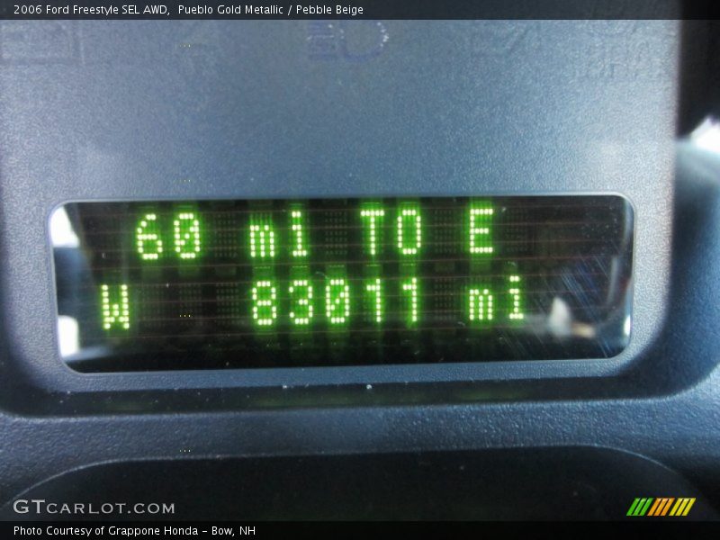 Pueblo Gold Metallic / Pebble Beige 2006 Ford Freestyle SEL AWD