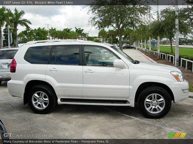 Blizzard White Pearl / Ivory 2007 Lexus GX 470