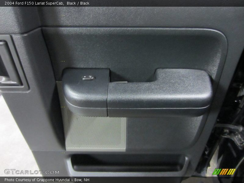 Black / Black 2004 Ford F150 Lariat SuperCab
