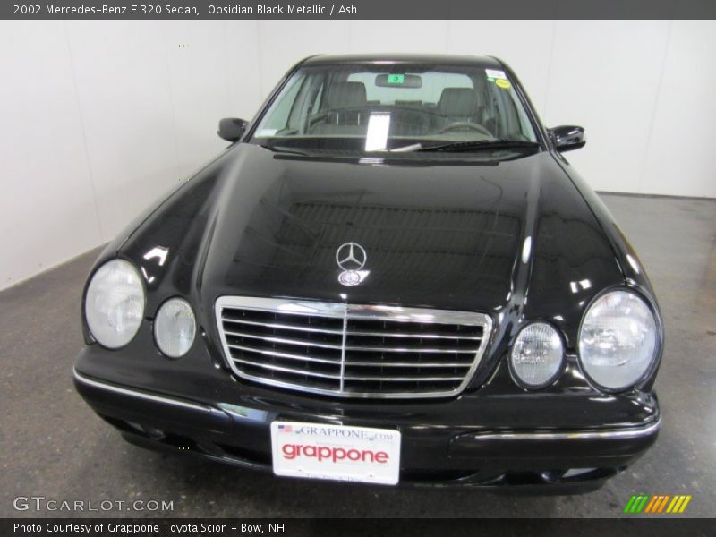 Obsidian Black Metallic / Ash 2002 Mercedes-Benz E 320 Sedan