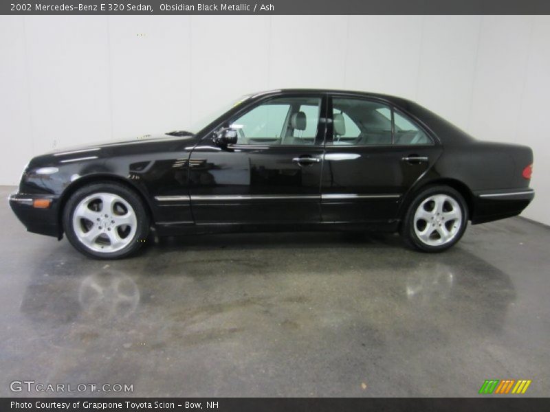 Obsidian Black Metallic / Ash 2002 Mercedes-Benz E 320 Sedan
